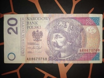 RADAR Banknot 20zł