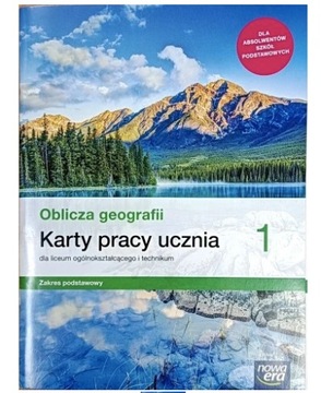 Oblicza geografii 1. Karty pracy 