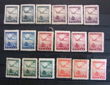 1946 Fi 395-400** Wydanie lotnicze Dakota - odmiany 