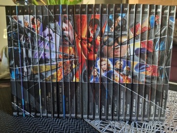 Kolekcja Superbohaterowie 26szt książka z DVD