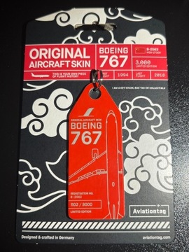 Aviationtag - Boeing B767 Shanghai Air - Część prawdziwego samolotu!