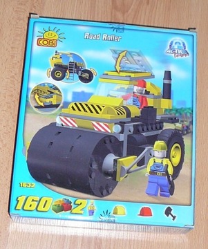 COBI 1632 ROAD ROLLER – Walec drogowy - UNIKAT