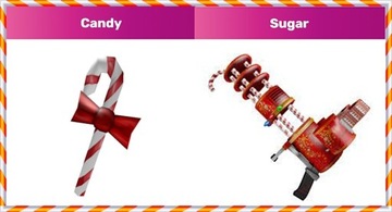 Roblox Murder Mystery 2 Candy Set 