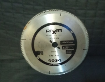 Rexxer Piła Tarczowa Do Drewna 350x30mm 120 Zębów