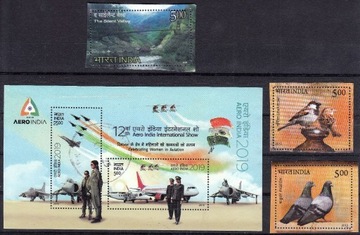 INDIE 2010-2019, blok i 3 znaczki