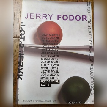 Książka Język myśli LOT2 Jerry Fodor