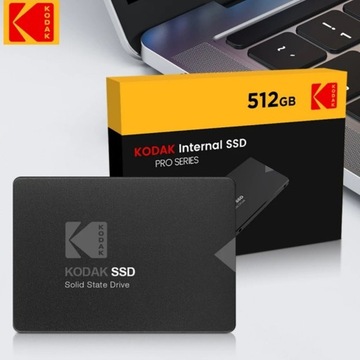 Dysk SSD KODAK PRO 512GB 3D NAND Laptop PC 550Mb/s