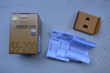 Nikon AF-S DX 55-200mm Pudełko