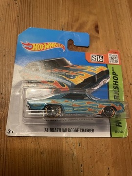 74 Brazilian Dodge Charger Hot Wheels