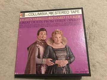 Oryginalna taśma szpulowa COLUMBIA STEREO TAPE