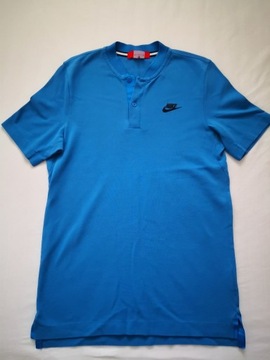 Sportowa koszulka Nike r. M niebieska