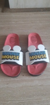 Klapki Minnie MOUSE r. 32/33 dziewczęce NOWE !!!