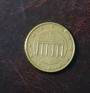 50 euro cent  NIEMCY 2002 D 