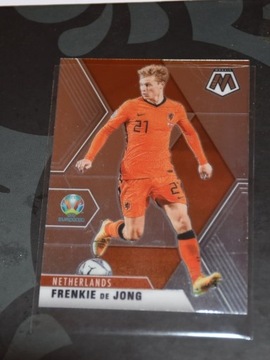 2021 Panini Mosaic UEFA Euro 2020 Silver Frenkie d