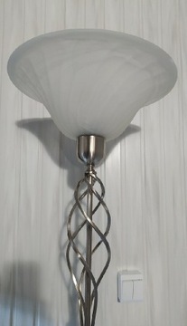 Lampa stojąca kuta metalowa LED darmowa wysyłka