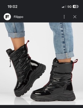 #buty#botki Filippo#śniegowce#