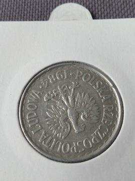 1 zł złoty 1984 skrętka odwrotka