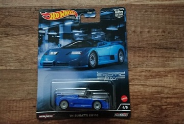 Hot Wheels Premium '94 Bugatti EB110 Exotic Envy