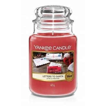 Letters to Santa Yankee Candle duża świeca 623g