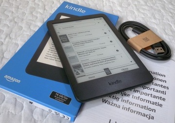 Czytnik Amazon Kindle 11 (2022) BEZ REKLAM czarny