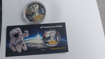 Srebrna moneta Amerykański Orzeł.1oz. 2018 rok.