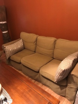 EKTORP ( Sofa nierozkładana + 1 fotel ) 