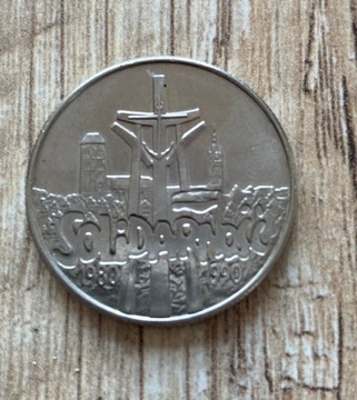 Moneta Solidarność 1000zł. 1990r