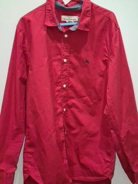 Koszula czerwona 164 H&M święta  dla chłopca 13-14