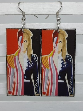 Ziggy Stardust / Jareth decoupage muzyka grafika