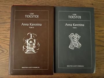 Lew Tołstoj Anna Karenina, 2 tomy