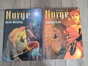 ALVIN NORGE Chris Lamquet 2 części . SUPER KOMIKS