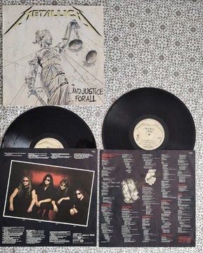 Metallica ... And Justice For All vinyl 1988