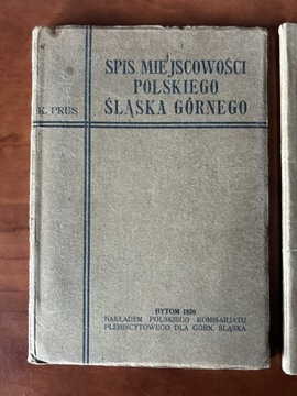 Śląsk/Schlesien - Spis miejscowości 1920 & 1946