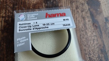 Filtr 19-25dm Hama Close-Up / Nahlinse (+4) 46mm
