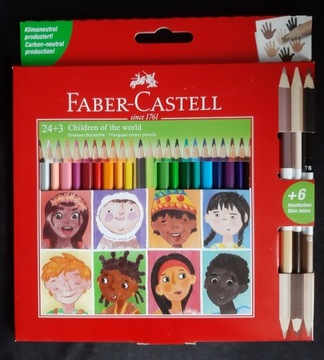 Faber Castell-Kredki Children Of The World 27 szt.