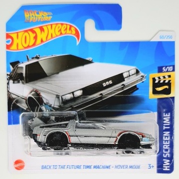 HotWheels Back To The Future Time Machine Delorean