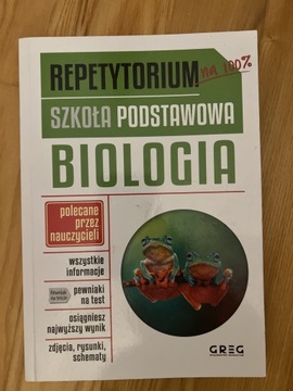 Repetytorium szkoła podstawowa BIOLOGIA