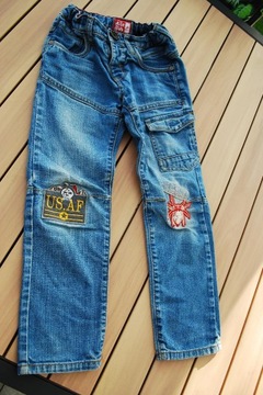 Wyodne dzinsy jeansy 122