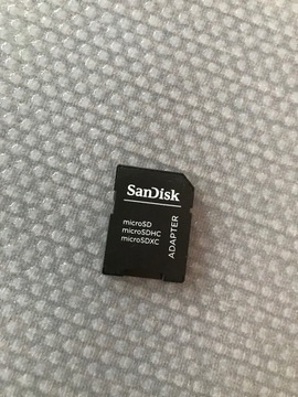 Adapter SanDisk dla kart micro SD