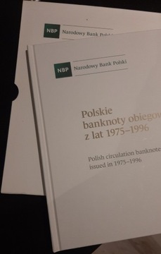 Album - Polskie banknoty obiegowe z lat 1975-1996