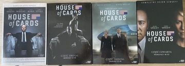 House of cards - 4 sezony DVD