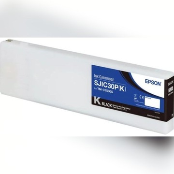 EPSON C7500 czarny tusz ink cartridge SJIC30P(K) 