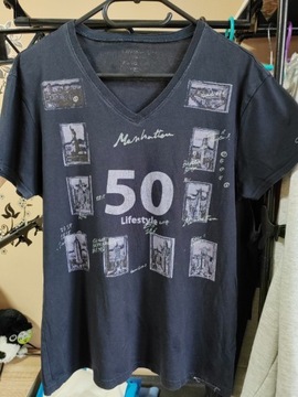 T-shirt męski Calvin Klein "50 style" M/L