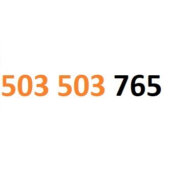 503 503 765 starter orange złoty numer gsm #L