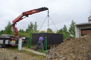 Szamba betonowe, zbiornik na deszczówkę, szambo