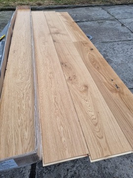 Podłoga drewniana Dąb Lakierowana 180cm (Od ręki)