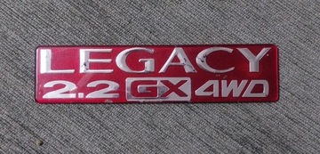 Subaru Legacy 2.2 GX 4WD emblemat znaczek
