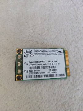 Karta Intel 4965AGN MN2 karta wi-fi IBM r61 