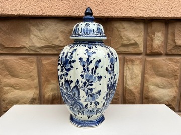 Wazon Amfora Porcelana Delft Blue 