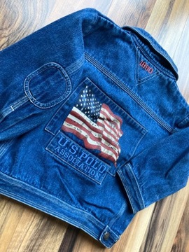 USA U.S.Polo  lato kurtka jeans 4-5 lat 